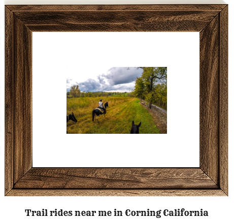 trail rides near me in Corning, California